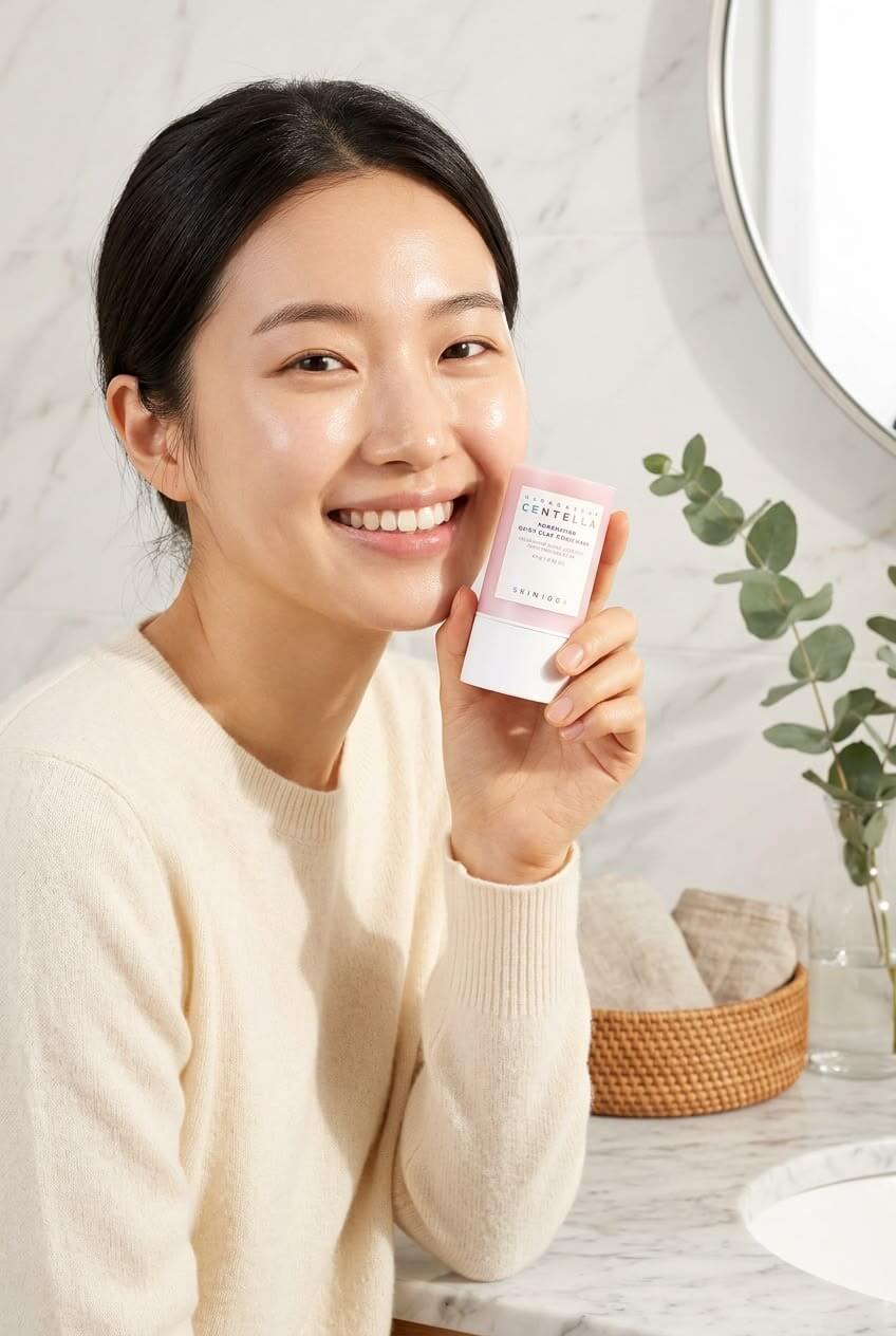 Skin1004 - Madagascar Centella Poremizing Quick Clay stick mask