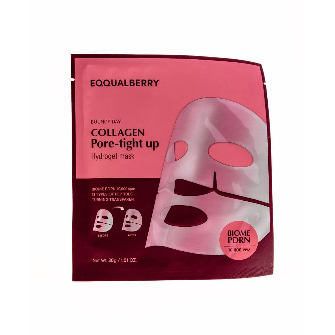 Eqqualberry - Collagen Pore-tight up hydrogel mask